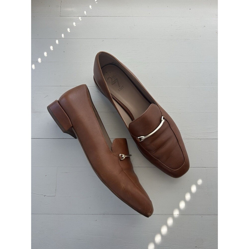 27 Edit Naturalizer Women's Rita Bit Loafers - In Whiskey Tan Size 9